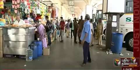 வார இறுதி நாட்கள் என்பதால் கோயம்பேட்டில் குவிந்த பயணிகள்!