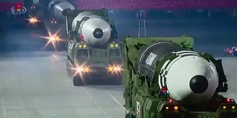 ஐ.நா. கட்டுப்பாடுகளை மீறி கண்டம் விட்டு கண்டம் பாயும் ஏவுகணை சோதனை நடத்திய வடகொரியா