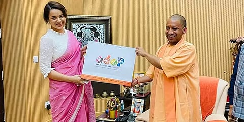 உ.பி. அரசு திட்டத்தின் விளம்பர தூதராக நடிகை கங்கனா ரனாவத் நியமனம்