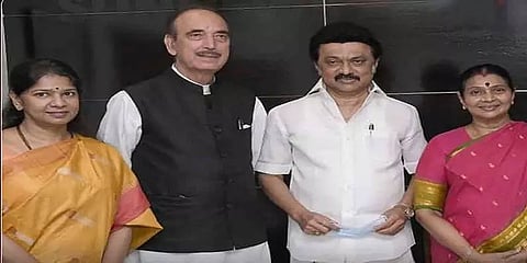 " நாட்டின் சிறந்த முதல்வராக செயல்படுகிறார் மு.க.ஸ்டாலின்" - குலாம்நபி ஆசாத்