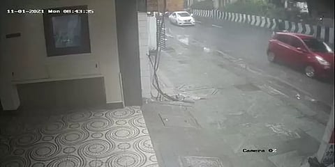 இளைஞரின் உயிரை பறித்த சாலை பள்ளம் சீரமைக்கப்பட்ட நிலையில் மீண்டும் சேதம்