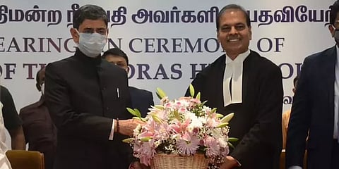 சென்னை உயர் நீதிமன்ற தலைமை நீதிபதியாக முனீஷ்வர்நாத் பண்டாரி நியமனம்