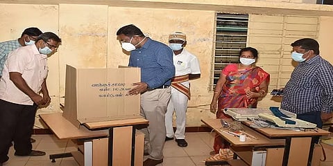 நகர்ப்புற உள்ளாட்சித் தேர்தல்: 9 மணி நிலவரப்படி வாக்குப்பதிவு நிலவரம்; முழு விவரம்