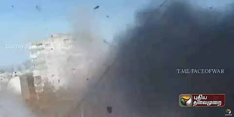 தொலைக்காட்சி கோபுரத்தின் மீது தாக்குதல் நடத்திய ரஷ்ய படை - உயிரிழந்த மக்கள்
