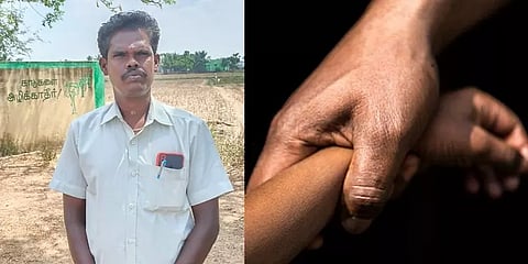 தொடக்கப்பள்ளி மாணவிகளுக்கு பாலியல் தொந்தரவு கொடுத்த ஆசிரியர் போக்சோவில் கைது