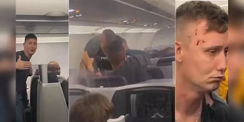 மீண்டும் சர்ச்சை- விமானத்தில் சகபயணிக்கு சரமாரி குத்து விட்ட மைக் டைசன்!