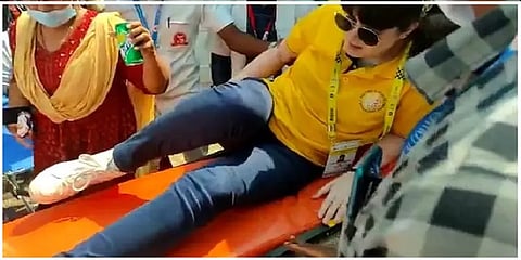 சென்னை செஸ் ஒலிம்பியாட்.. அரங்கத்திற்கு வெளியே திடீரென மயங்கி விழுந்த ஸ்பெயின் நடுவர்!