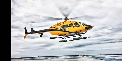 பெங்களூரில் வாகன நெரிசலுக்கு தீர்வு காணும் ஹெலிகாப்டர் சேவை