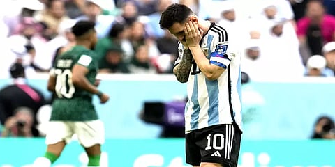 தோல்வி அதிர்ச்சியில் அர்ஜென்டினா... சவுதி அரேபியாவில் ரசிகர்கள் கொண்டாட்டம்!