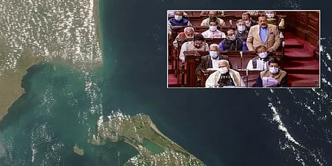 "ராமர் பாலம் இருக்கா இல்லையா என துல்லியமா கூறமுடியாது"- மத்திய அமைச்சரின் பதிலால் பரபரப்பு