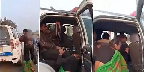 பெண்ணை ம.பி போலீஸார் இழுத்துச் சென்றனரா? வைரல் வீடியோவின் உண்மை நிலை என்ன?