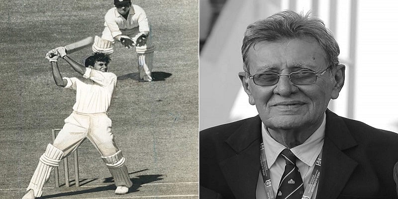 Former Indian cricketer Salim Durrani who won the first Arjuna award ...