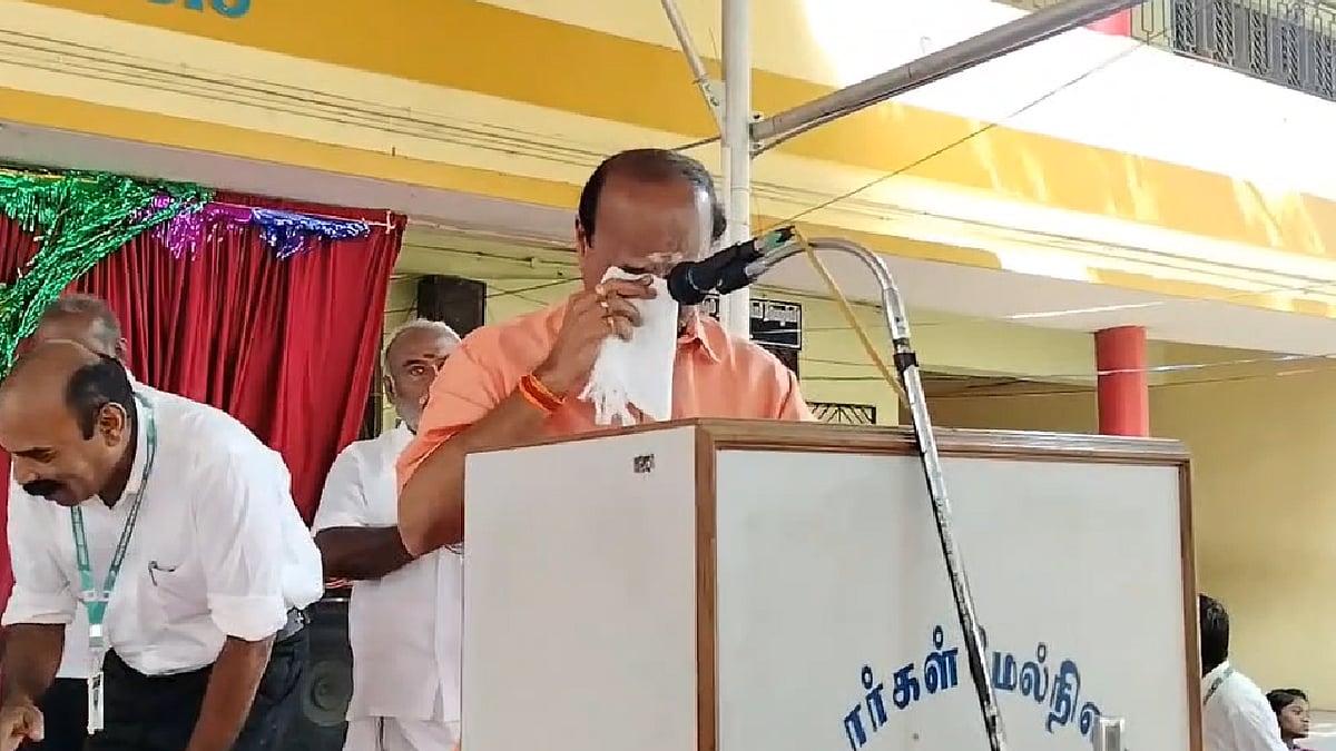 நண்பனை நினைத்து தேம்பி தேம்பி அழுத முன்னாள் அமைச்சர் கடம்பூர் ராஜூ | ex ...