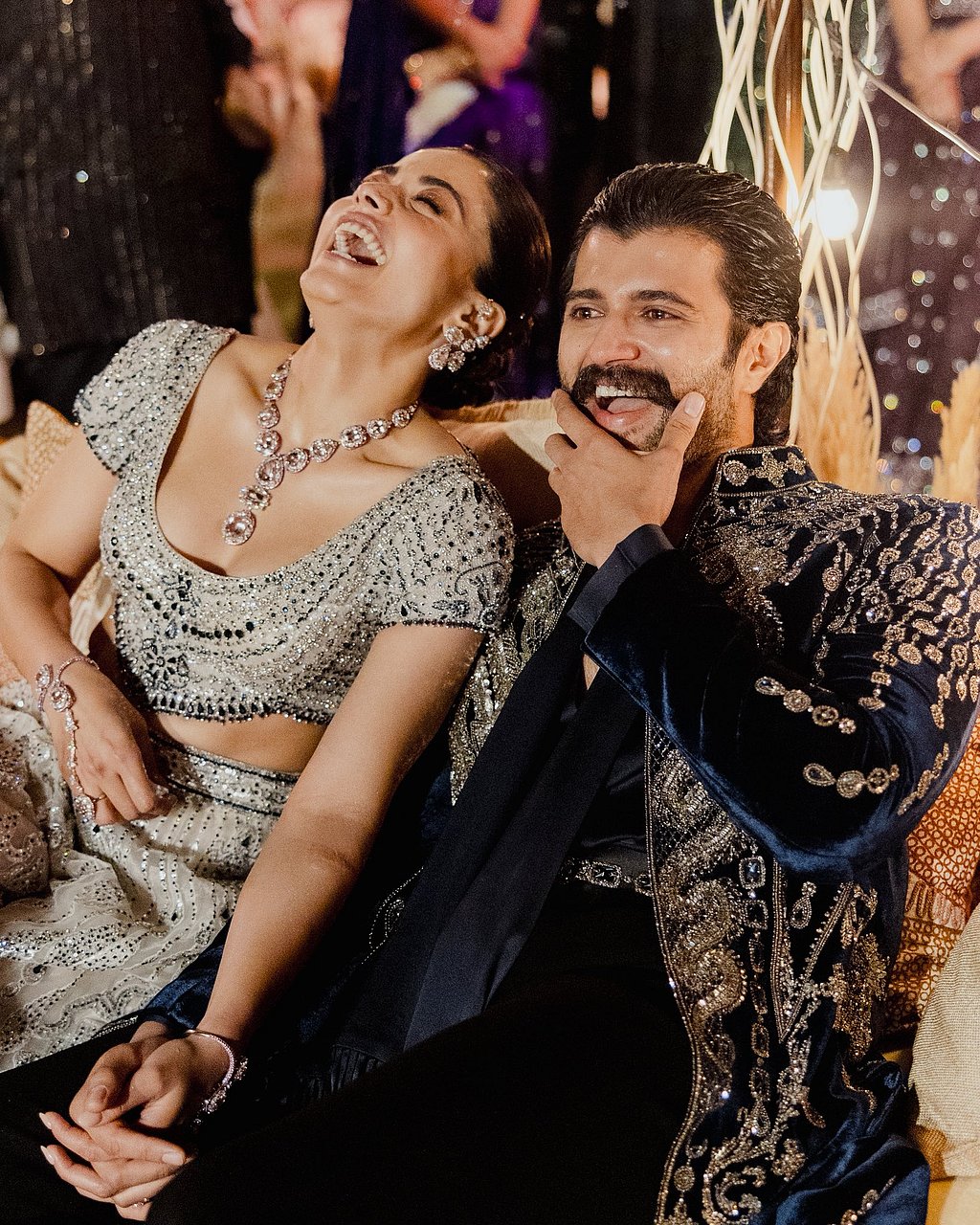 Vijay Devarakonda - Rashmika Mandanna Sangeeth Photo Album