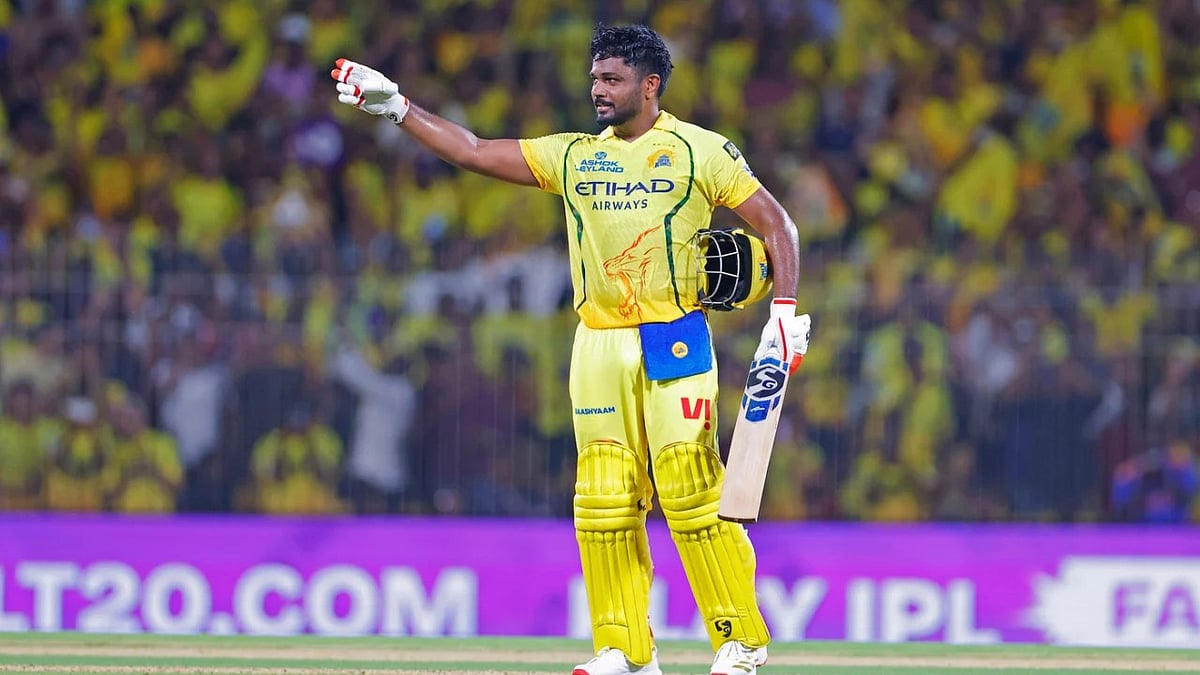 CSK player Sanju Samson scores first century of 2026 IPL