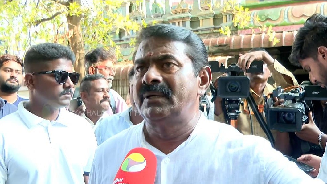 தமிழகத்தில்தான் வாக்குக்கு காசும், இலவச அறிவிப்பும் கொடுக்கப்படுகிறது..! - சீமான்
