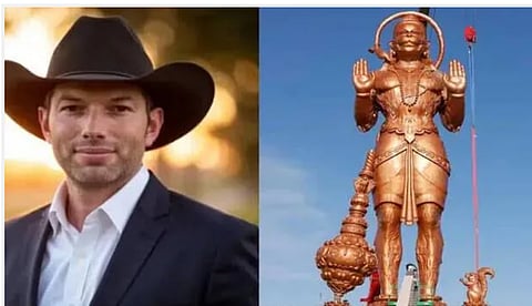 hanuman statue and alexander duncan