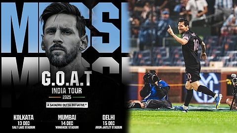 Announcement of Messi's Tour on India