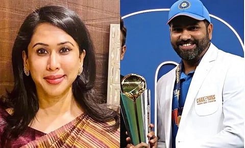 ஷாமா முகமது , ரோகித் சர்மா