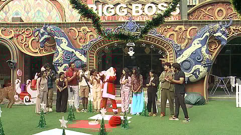 Santa Claus in Biggboss Season 9