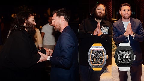 ANANT AMBANI and MESSI