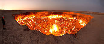 Darvaza gas crater