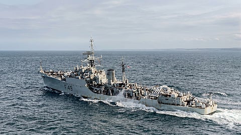AI Representation of INS Khukri 