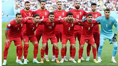 Iran footballteam 