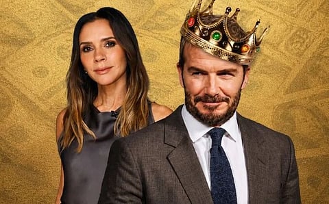  David Beckham and victoria