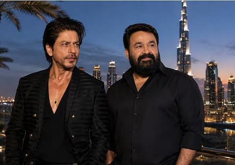 Sharuk Khan and Mohanlal