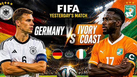 Germany vs Ivory Coast - FIFA 2026