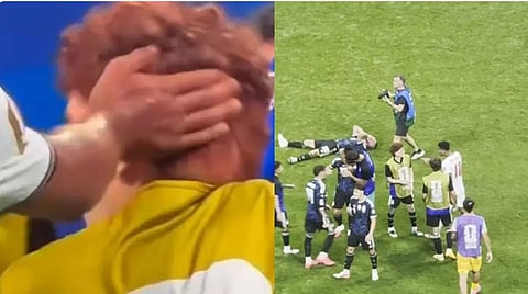 Jude Bellingham attacked Valentín Barco