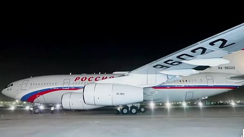 Vladimir Putin's aircraft 