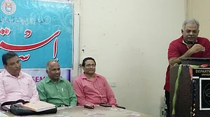 علی گڑھ اورجامعہ کے اساتذہ کا دہلی یونیورسٹی میں استقبالیہ