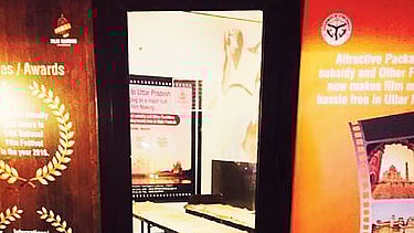 آئی ایف ایف آئی کے گوا فیسٹیول میں لگایا گیا یو پی پویلین/تصویر سوشل میڈیا