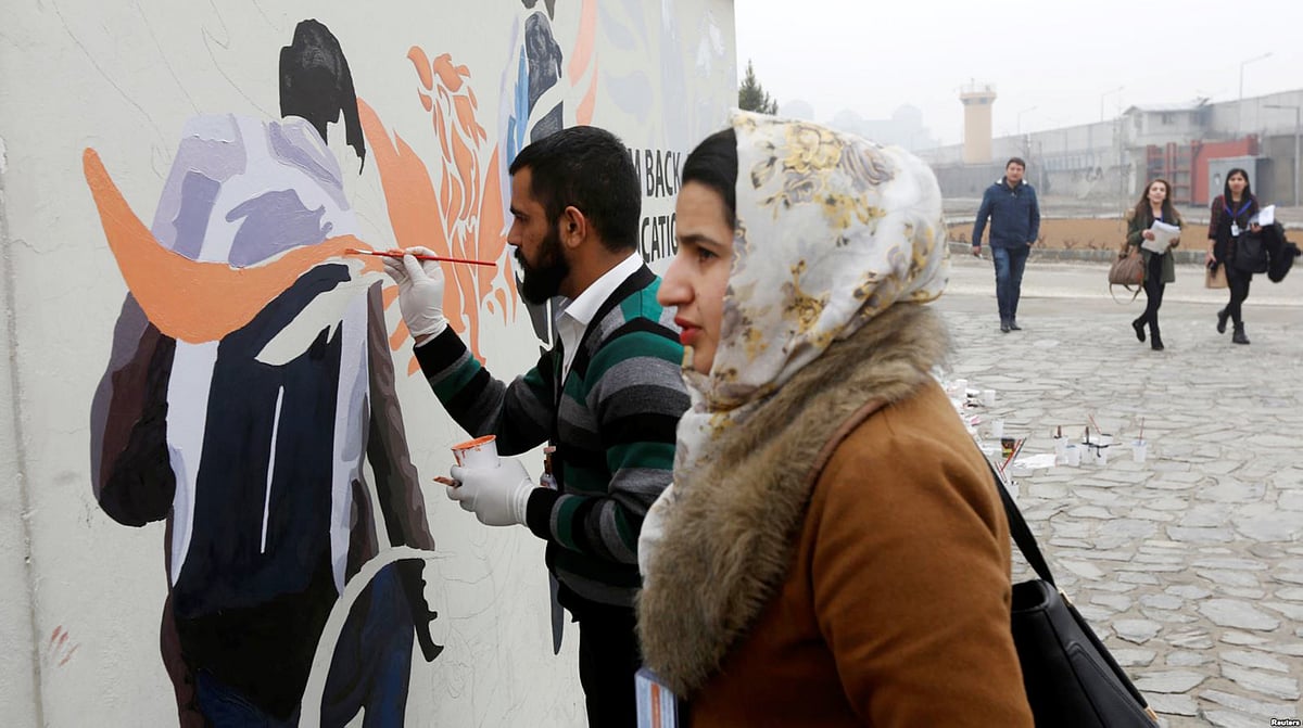 افغانستان: جنگ کے خلاف  فنکاروں کی منفرد پہل