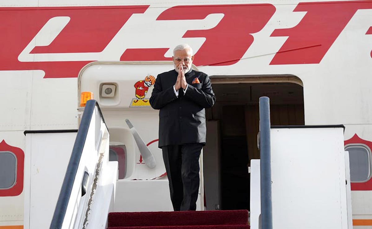 وزیر اعظم نریندر مودی اردن کے دورے پر