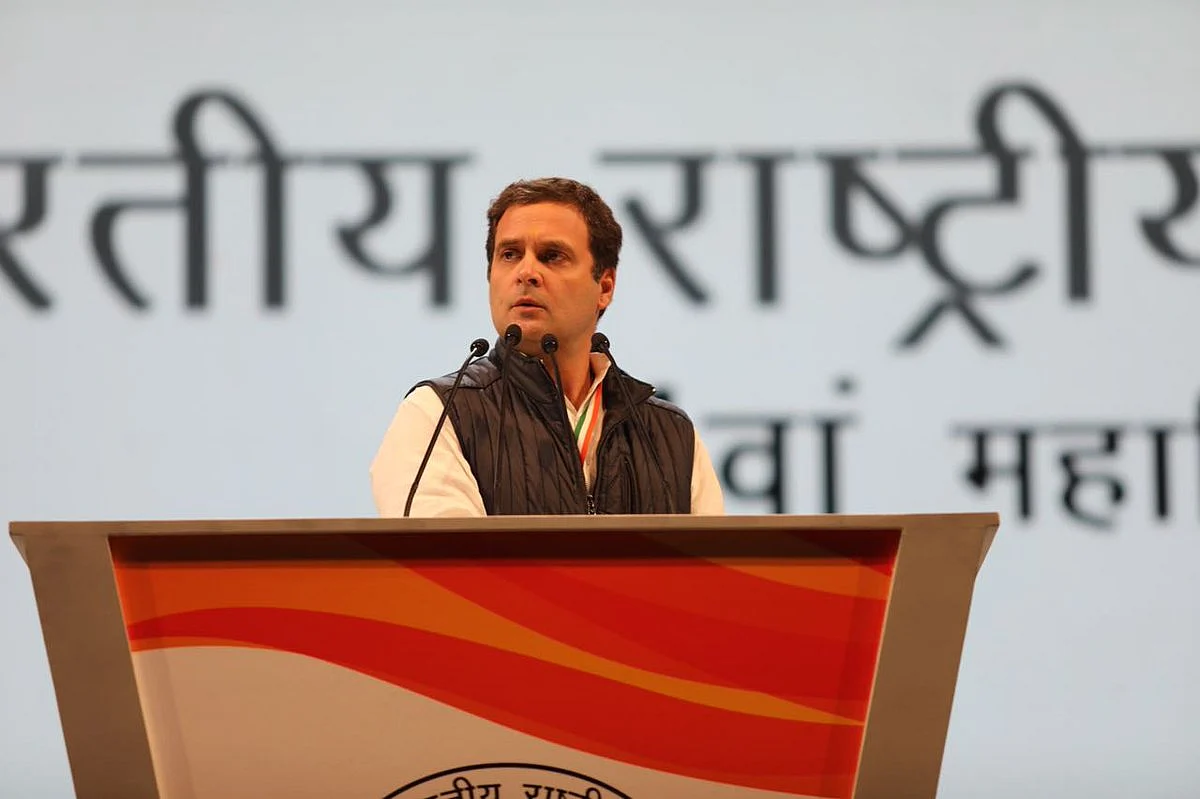 یہ مہابھارت ہے جہاں سچائی کا مقابلہ جھوٹ سے ہے: راہل گاندھی