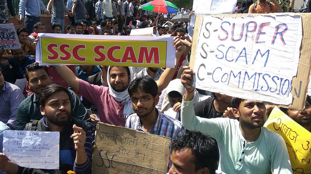 ایس ایس سی گھوٹالہ: بے روزگاروں کا احتجاج  ملک بھر میں پھیلا 