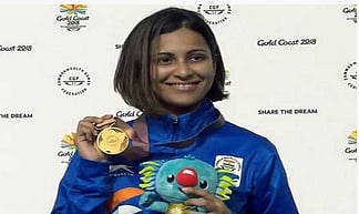 حنا سدھو کو 25 میٹر پسٹل میں ملا سونے کا تمغہ