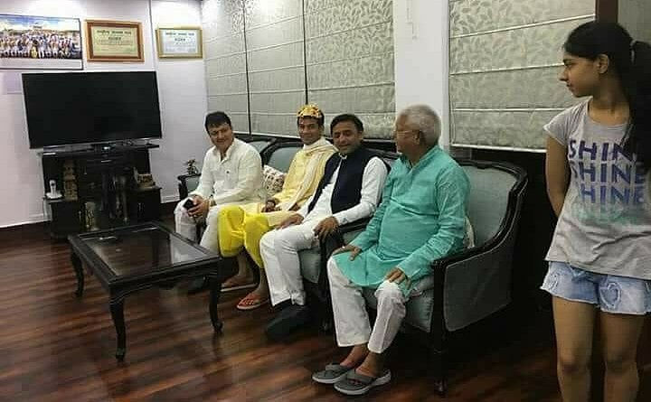 تیج پرتاپ کی شادی میں نتیش سمیت کئی رہنماؤں کی شرکت