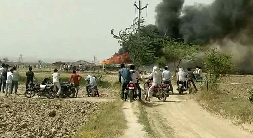 نوح: مسجد سمیت روہنگیا مہاجرین کی 57 جھگیاں نذرِ آتش