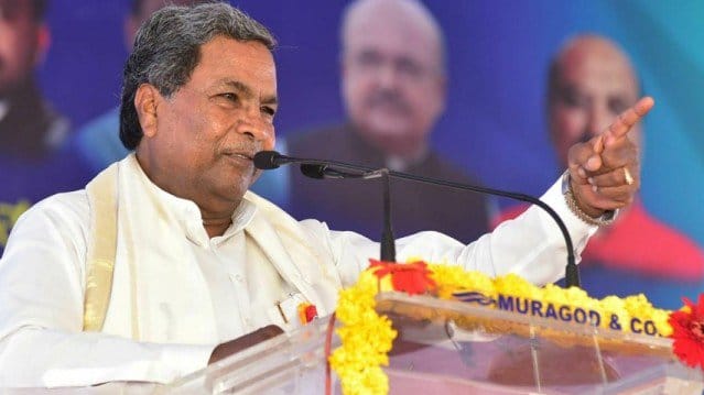 <div class="paragraphs"><p>کرناٹک کے وزیر اعلیٰ سدارمیا</p></div>