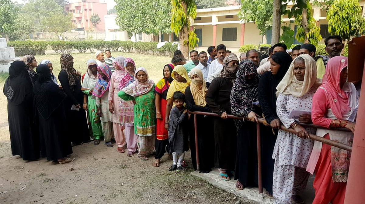 کیرانہ میں 54 فیصد اور نورپور میں 61 فیصد ووٹنگ