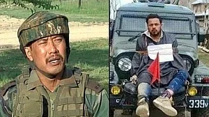 کشمیر: انسانی ڈھال بنانے والا میجر گوگوئی ہوٹل سے لڑکی کے ساتھ گرفتار