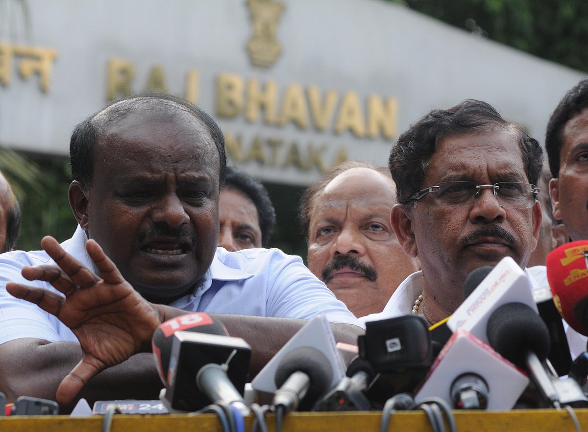 کرناٹک: کماراسوامی 21 کو کے بجائے 23 مئی کو حلف لیں گے