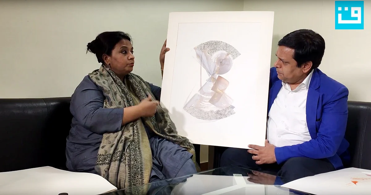 ویڈیو— کیلی گرافی میں روحانیت پیدا کرنے والی مصور قمر ڈاگر سے گفتگو