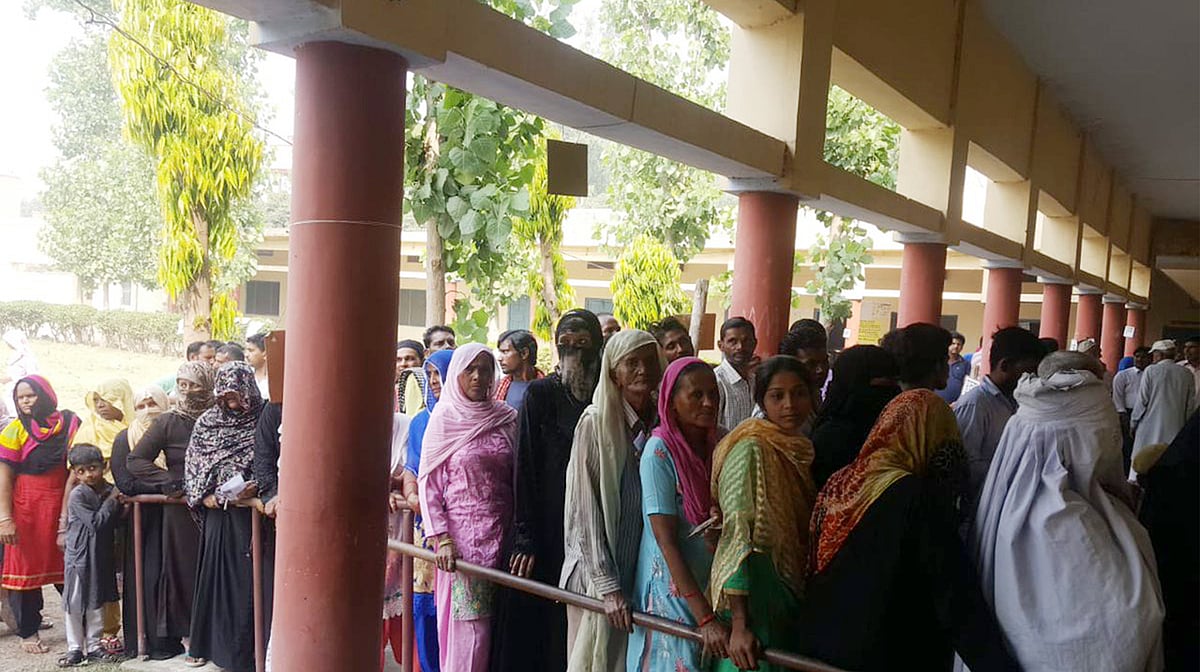 کیرانہ میں 54 فیصد اور نورپور میں 61 فیصد ووٹنگ