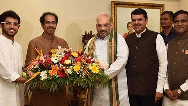 اُدھو-شاہ ملاقات کے 24 گھنٹے بعد ہی شیوسینا کا تنہا الیکشن لڑنے کا اعلان