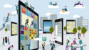 مشینوں کے حصار میں قید ہوتا انسان